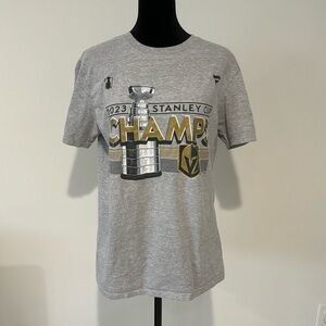 Fanatics Vegas Golden Knights 2023 Stanley Cup Champions Tee (Size Medium)